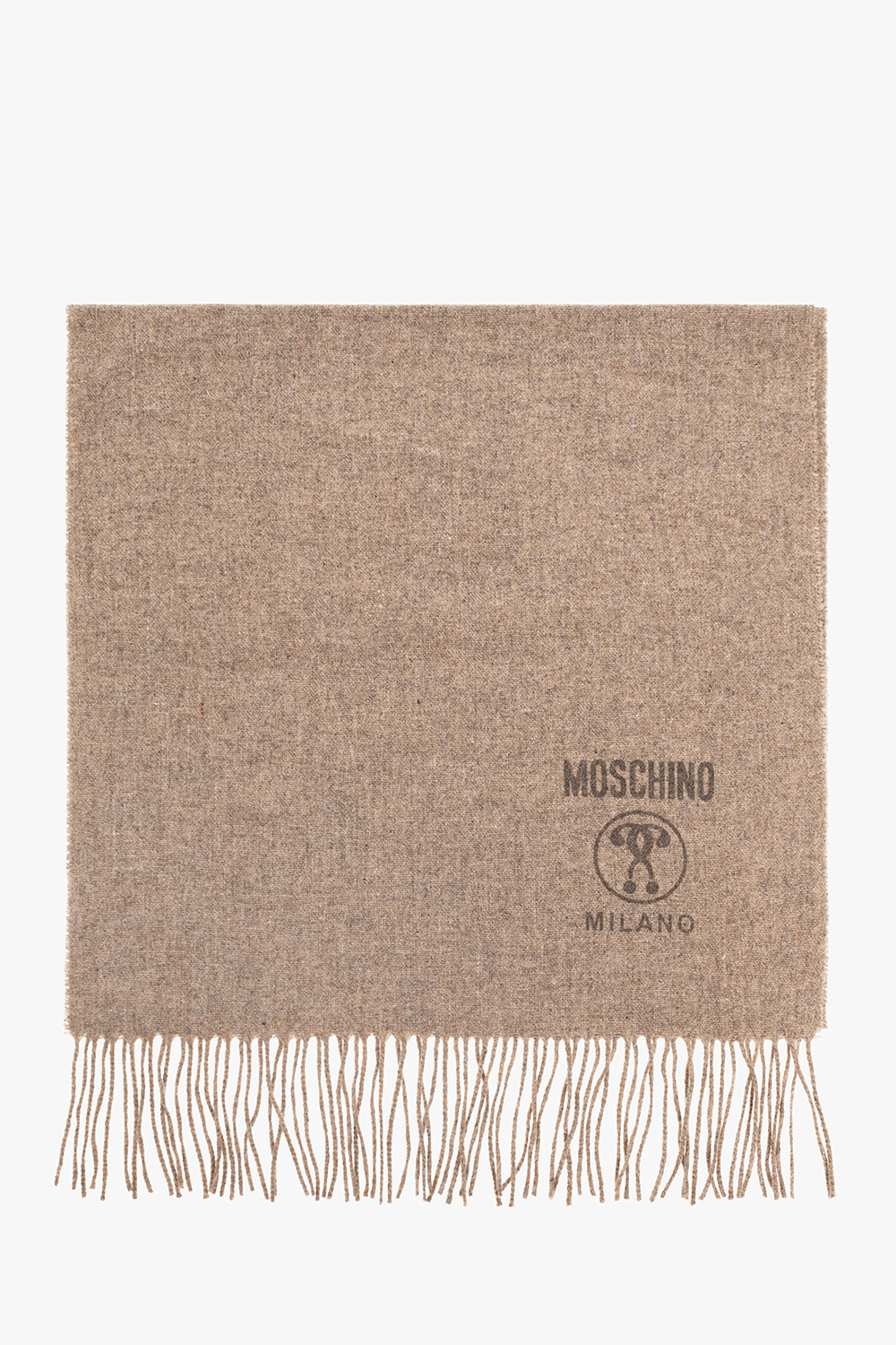 Moschino 2024 merino wool scarf